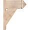 Ekena Millwork Traditional Arts & Crafts Smooth Outlooker, Douglas Fir, 7 1/2"W x 16"D x 20"H OUT08X16X20TRA03SDF - alternate 2